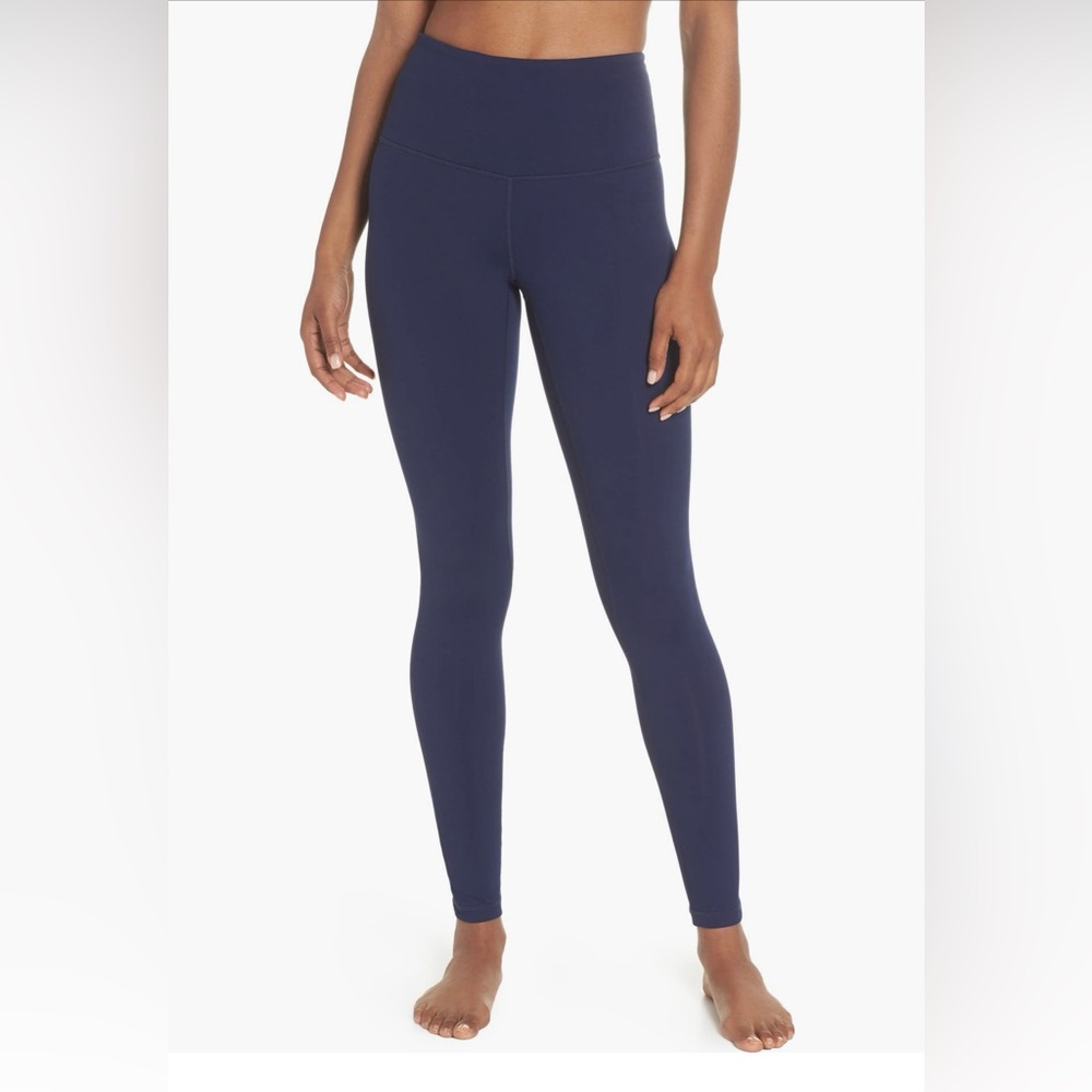 Zella Live In High Waisted Navy Blue Women's Leggings Tights Size Large